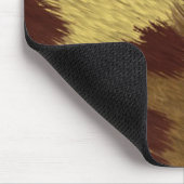 ヒョウのプリントのマウスパッド マウスパッド (コーナー)