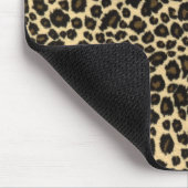 ヒョウのプリントのマウスパッド マウスパッド (コーナー)