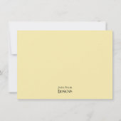 ヒョウのプリントの最初誕生日のパーティの招待状 招待状 (裏面)