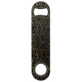 ヒョウのプリントの栓抜き スピード栓抜き (裏面)