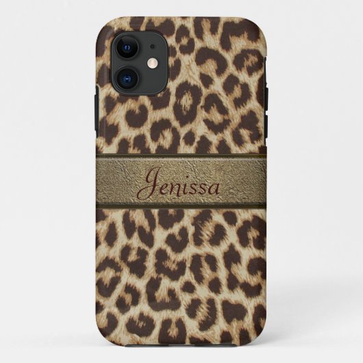 ヒョウのプリントのiPhone 5の場合 Case-Mate iPhoneケース (裏面)