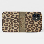 ヒョウのプリントのiPhone 5の場合 Case-Mate iPhoneケース (裏面(横))