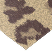 ヒョウのプリント テーブルクロス (アングル)