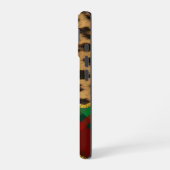 ヒョウのプレイド iPhone 16ケース (左側面)