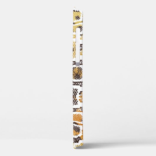 ヒョウのヘビアニマルプリントテクスチャ Case-Mate iPhoneケース (裏面 / 左)