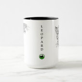 ヒョウのマグ-アフリカシリーズ マグカップ (中央)