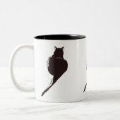 ヒョウのマグ ツートーンマグカップ (左)