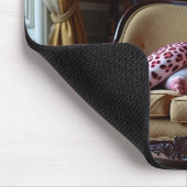 ヒョウのムード マウスパッド (コーナー)