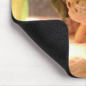 ヒョウのヤモリのマウスパッド マウスパッド (コーナー)