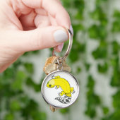 ヒョウのヤモリ2のkeychain キーホルダー (手)