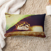 ヒョウのヤモリ ランバークッション (ブランケット)