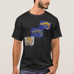 ヒョウのヤモリ Tシャツ
