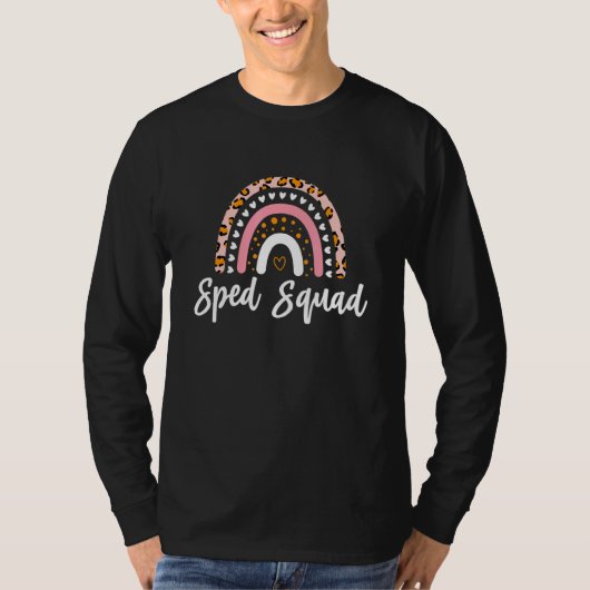 ヒョウのレインボースペード隊 Tシャツ (正面)