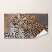 ヒョウの仔 バスタオルセット (ハンドタオル)