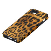 ヒョウの体の毛皮の皮の箱カバー Case-Mate iPhoneケース (下部)