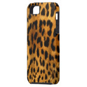 ヒョウの体の毛皮の皮の箱カバー Case-Mate iPhoneケース (裏面左)