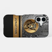ヒョウの力 カスタムデザイン 🐆 iPhone 16ケース (裏面横)