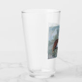 ヒョウの勉強（ジャン=バプティスト・ウドライによる） タンブラーグラス (右)