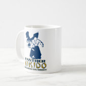 ヒョウの合気道の春の2011年のコーヒー・マグ コーヒーマグカップ (正面左)