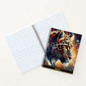 ヒョウの喜び：ジャングルの渦巻き ノートブック (内部)