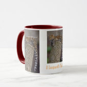 ヒョウの尾のマグ マグカップ (正面左)