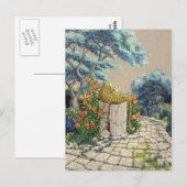 ヒョウの庭 ポストカード (正面/裏面)