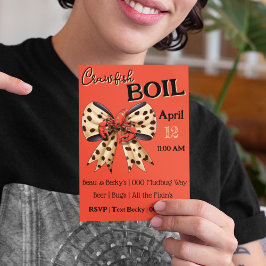 ヒョウの弓と可愛いマムシで煮立つ シーズンカード