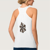 ヒョウの戦車トップ タンクトップ (裏面)