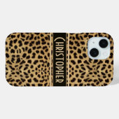 ヒョウの斑点のスキン印刷のカスタマイズCase-Mate iPh Case-Mate iPhoneケース (裏面 (横))