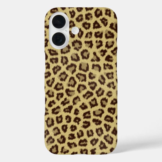 ヒョウの斑点ゴールデン Case-Mate iPhoneケース (裏面)