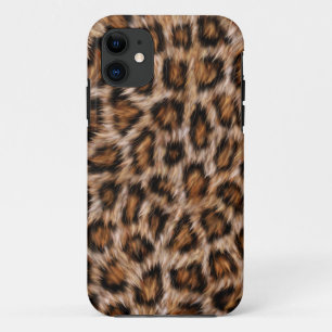 ヒョウの斑点毛ジャガー動物の皮の模様.j iPhone 11 ケース