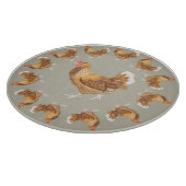 ヒョウの束 カッティングボード (角)