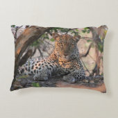 ヒョウの枕 アクセントクッション (裏面)