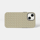 ヒョウの模様 iPhoneケース (裏面横)