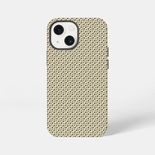 ヒョウの模様 iPhoneケース (裏面)