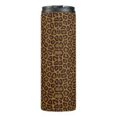 ヒョウの毛皮が付いているタイルの背景 タンブラー (裏面)