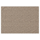 ヒョウの毛皮のパターン テーブルクロス (正面(横))