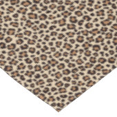 ヒョウの毛皮のパターン テーブルクロス (アングル)