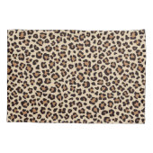 ヒョウの毛皮のパターン 枕カバー (裏面-左)