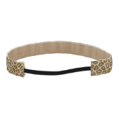 ヒョウの毛皮 アスレチックヘッドバンド (裏面)