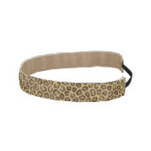 ヒョウの毛皮 アスレチックヘッドバンド (右)