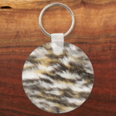 ヒョウの毛皮 キーホルダー (正面)