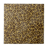 ヒョウの毛皮 タイル (正面)