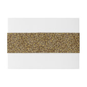 ヒョウの毛皮 招待状ベリーバンド (裏面例)