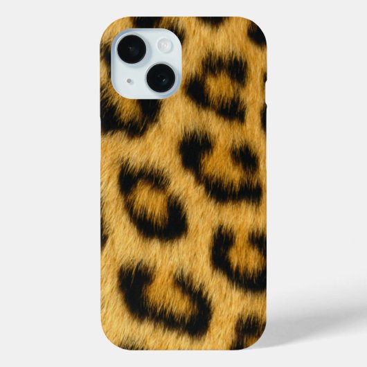 ヒョウの毛皮 Case-Mate iPhoneケース (裏面)