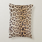ヒョウの毛 アクセントクッション (裏面(縦))