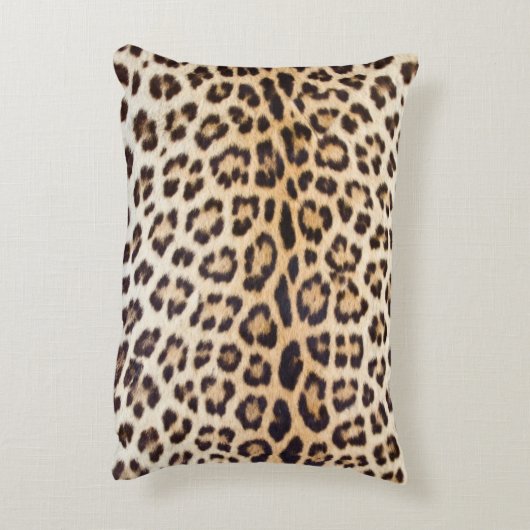 ヒョウの毛 アクセントクッション (裏面(縦))
