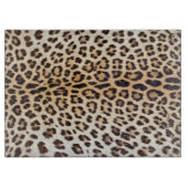 ヒョウの毛 カッティングボード (正面)