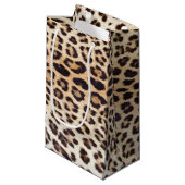 ヒョウの毛 スモールペーパーバッグ (正面アングル)