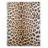 ヒョウの毛 ノートブック (正面)